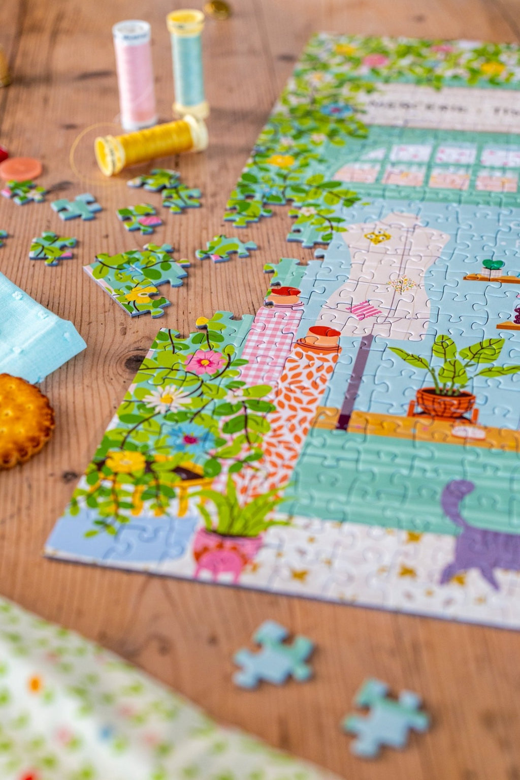 Puzzle adulte 1000 pièces fabriqué en France L’Atelier Cousette - Maison Joliette - vue 5