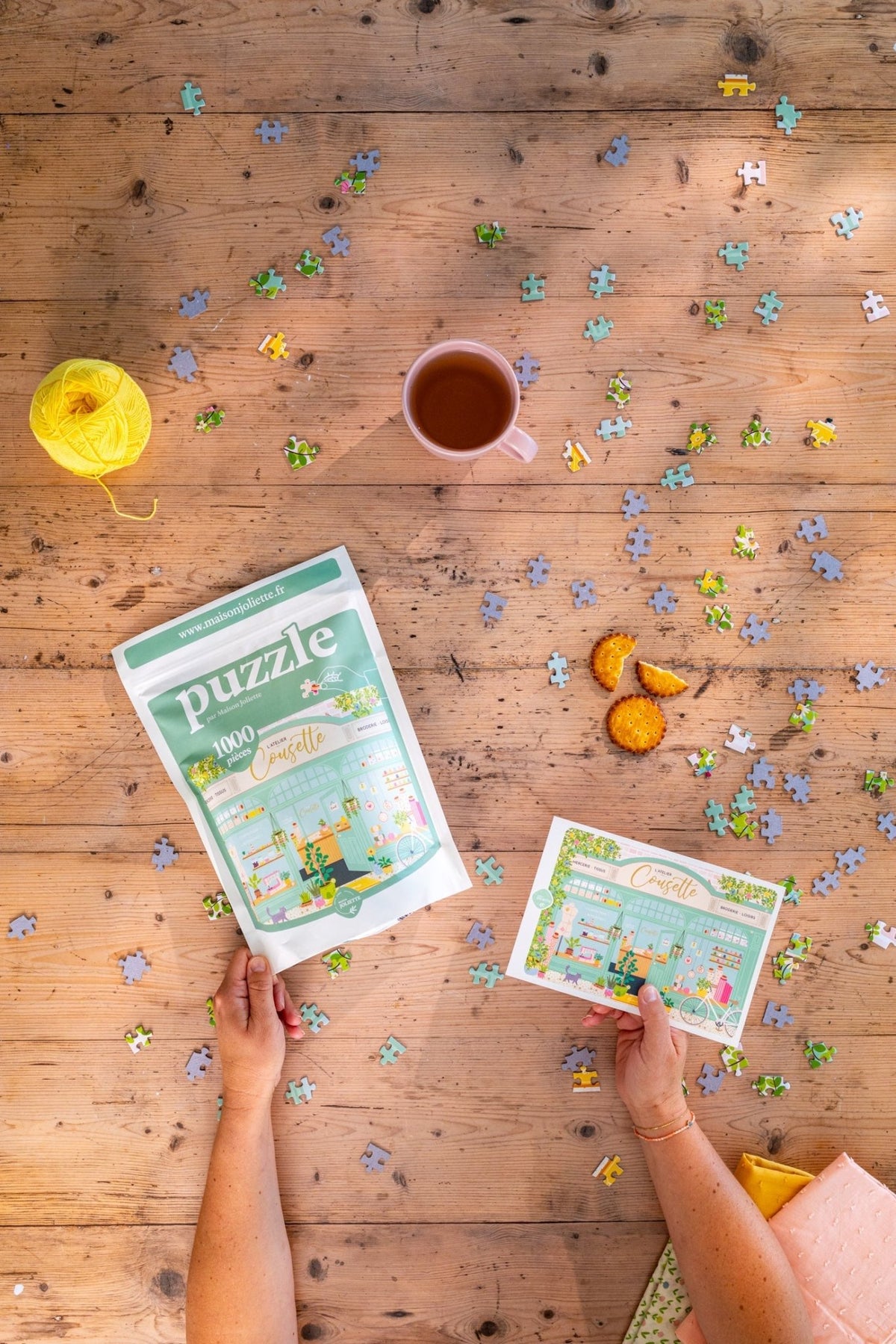 Puzzle adulte 1000 pièces fabriqué en France L’Atelier Cousette - Maison Joliette - vue 11
