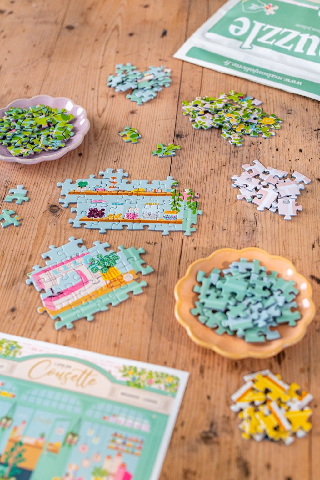 Puzzle adulte 1000 pièces fabriqué en France L’Atelier Cousette - Maison Joliette - vue 6