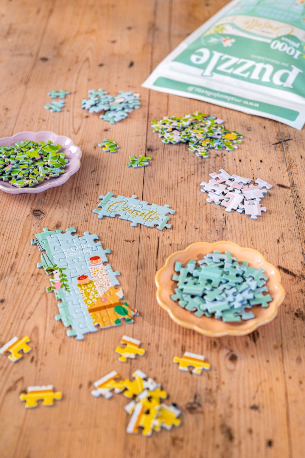 Puzzle adulte 1000 pièces fabriqué en France L’Atelier Cousette - Maison Joliette - vue 7