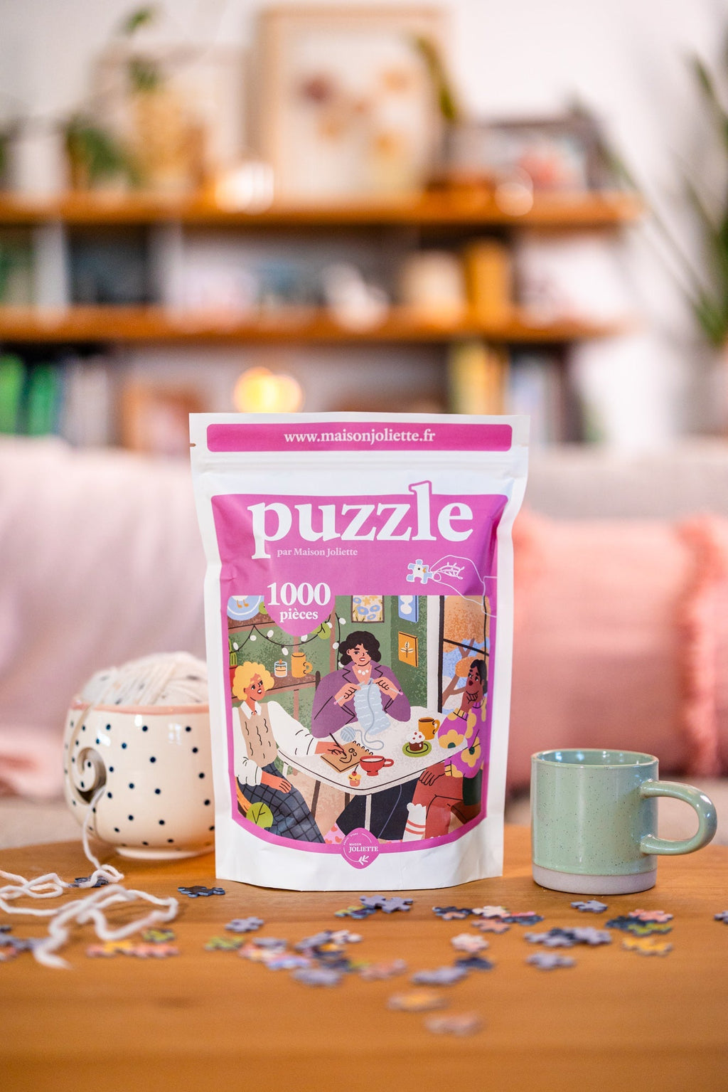 Puzzle adulte 1000 pièces fabriqué en France Les Copines - Maison Joliette - vue 6