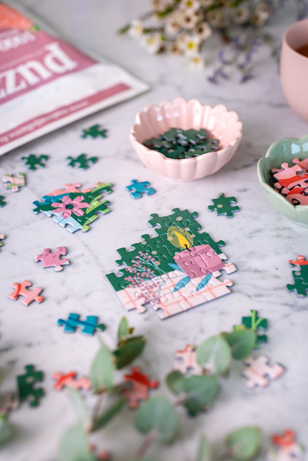 Puzzle adulte 1000 pièces fabriqué en France Rêveries - Maison Joliette - vue 6