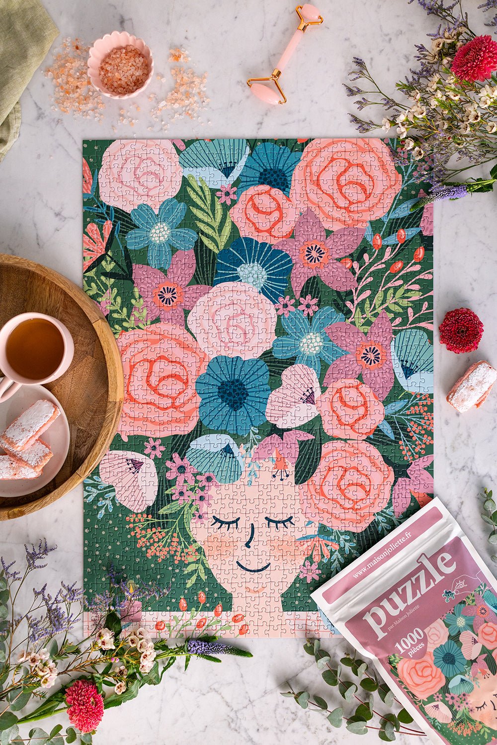 Puzzle adulte 1000 pièces fabriqué en France Rêveries - Maison Joliette - vue 4