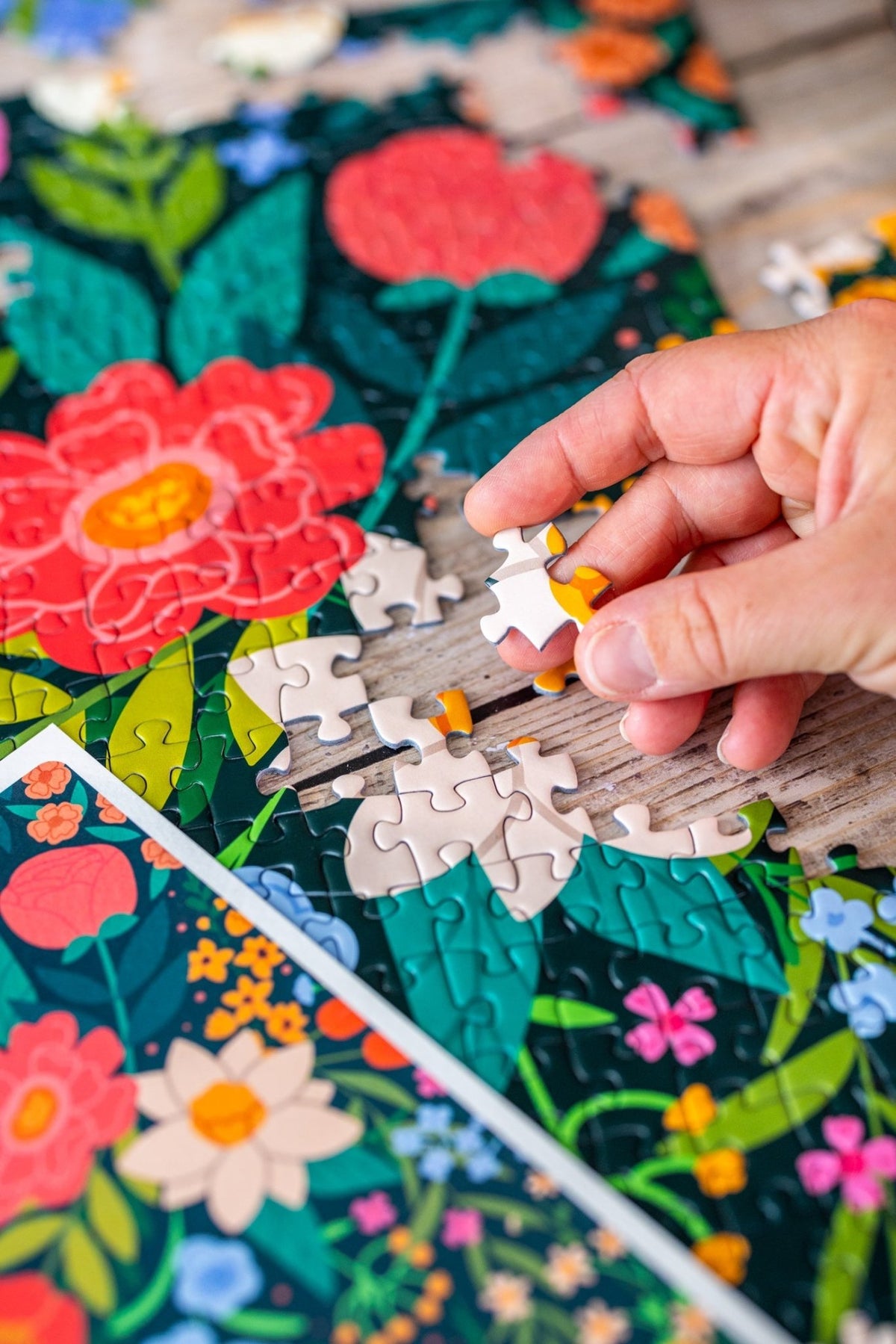 Puzzle adulte 500 pièces fabriqué en France Poésie Sauvage - Maison Joliette - vue 3