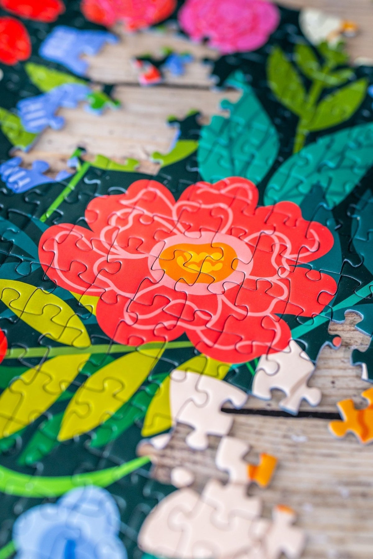 Puzzle adulte 500 pièces fabriqué en France Poésie Sauvage - Maison Joliette - vue 4