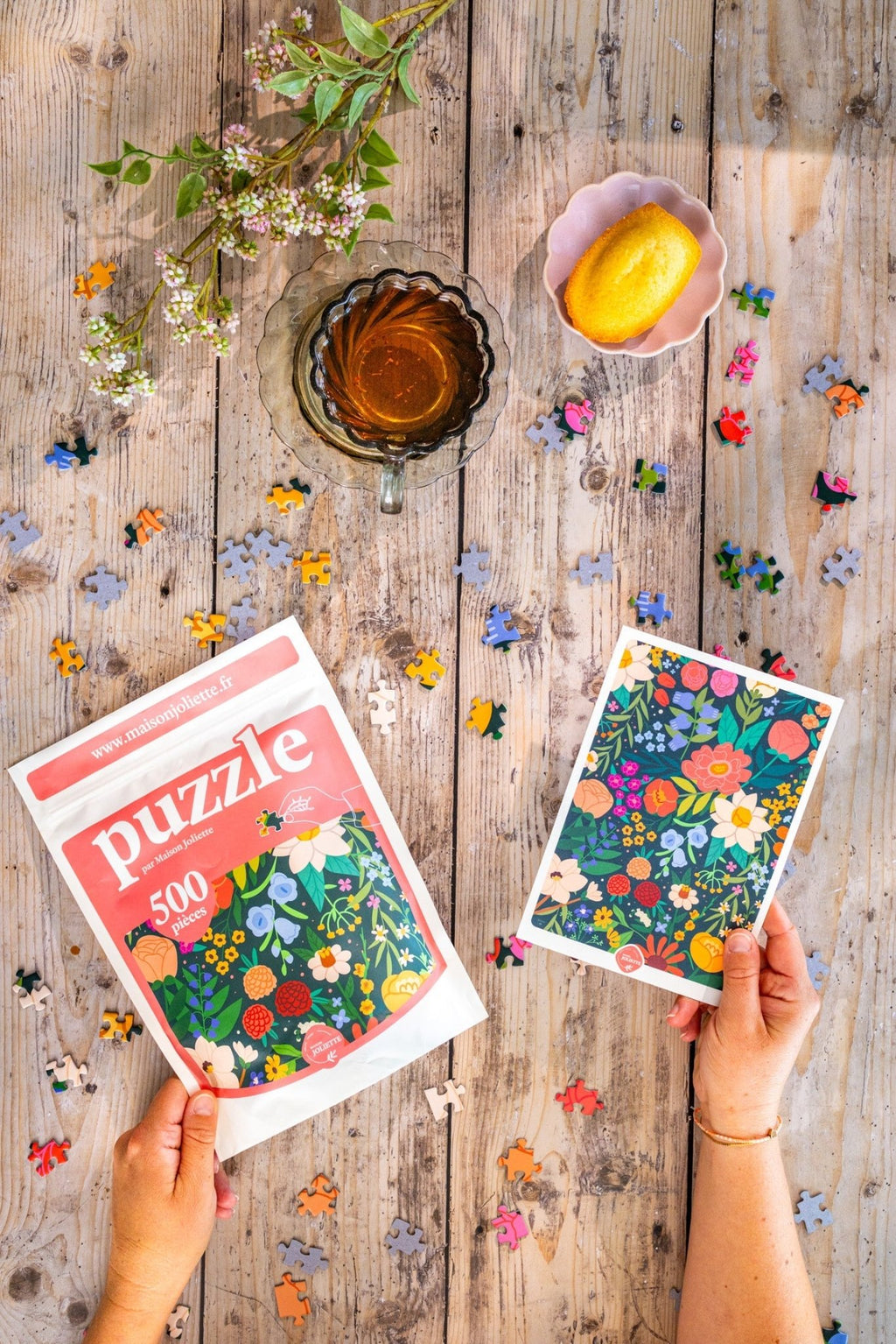 Puzzle adulte 500 pièces fabriqué en France Poésie Sauvage - Maison Joliette - vue 12