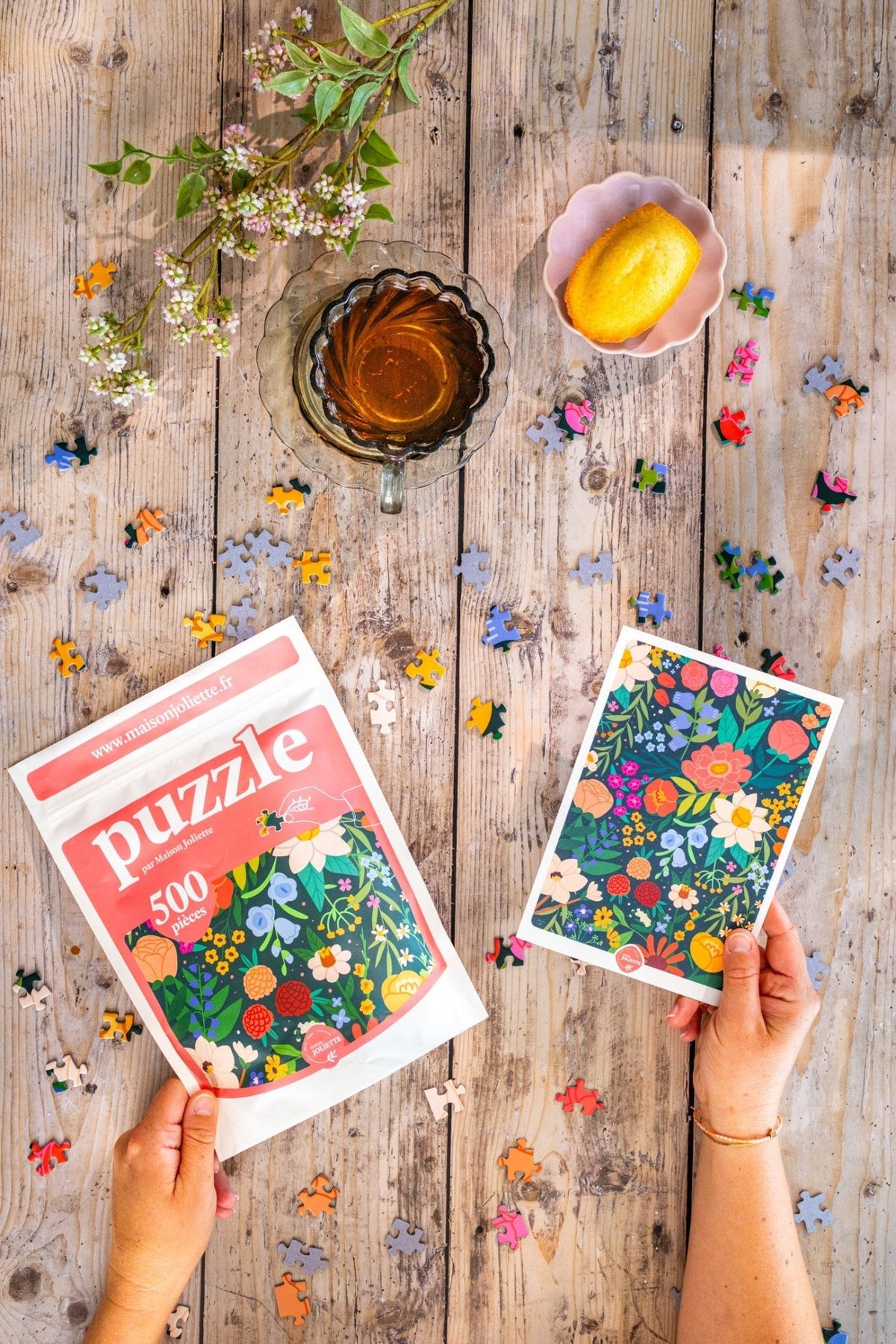 Puzzle adulte 500 pièces fabriqué en France Poésie Sauvage - Maison Joliette - vue 12