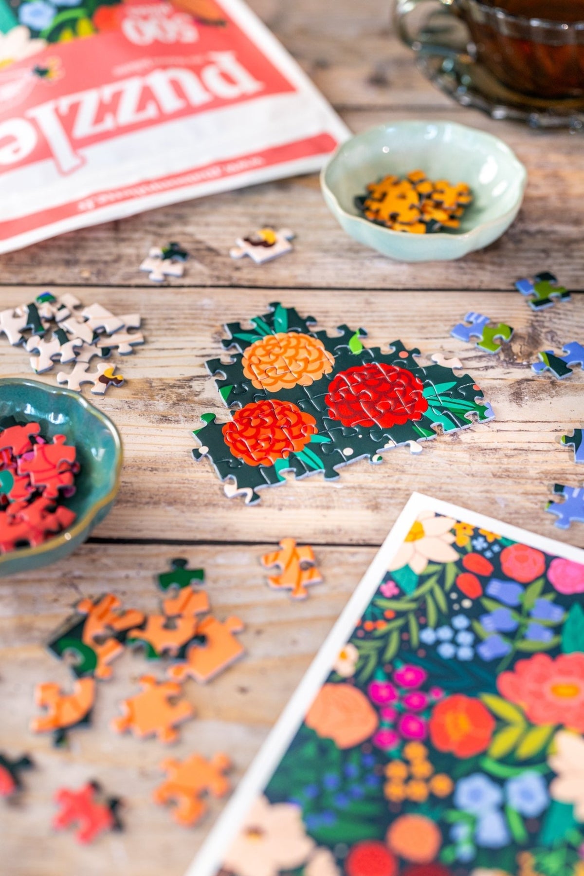 Puzzle adulte 500 pièces fabriqué en France Poésie Sauvage - Maison Joliette - vue 8