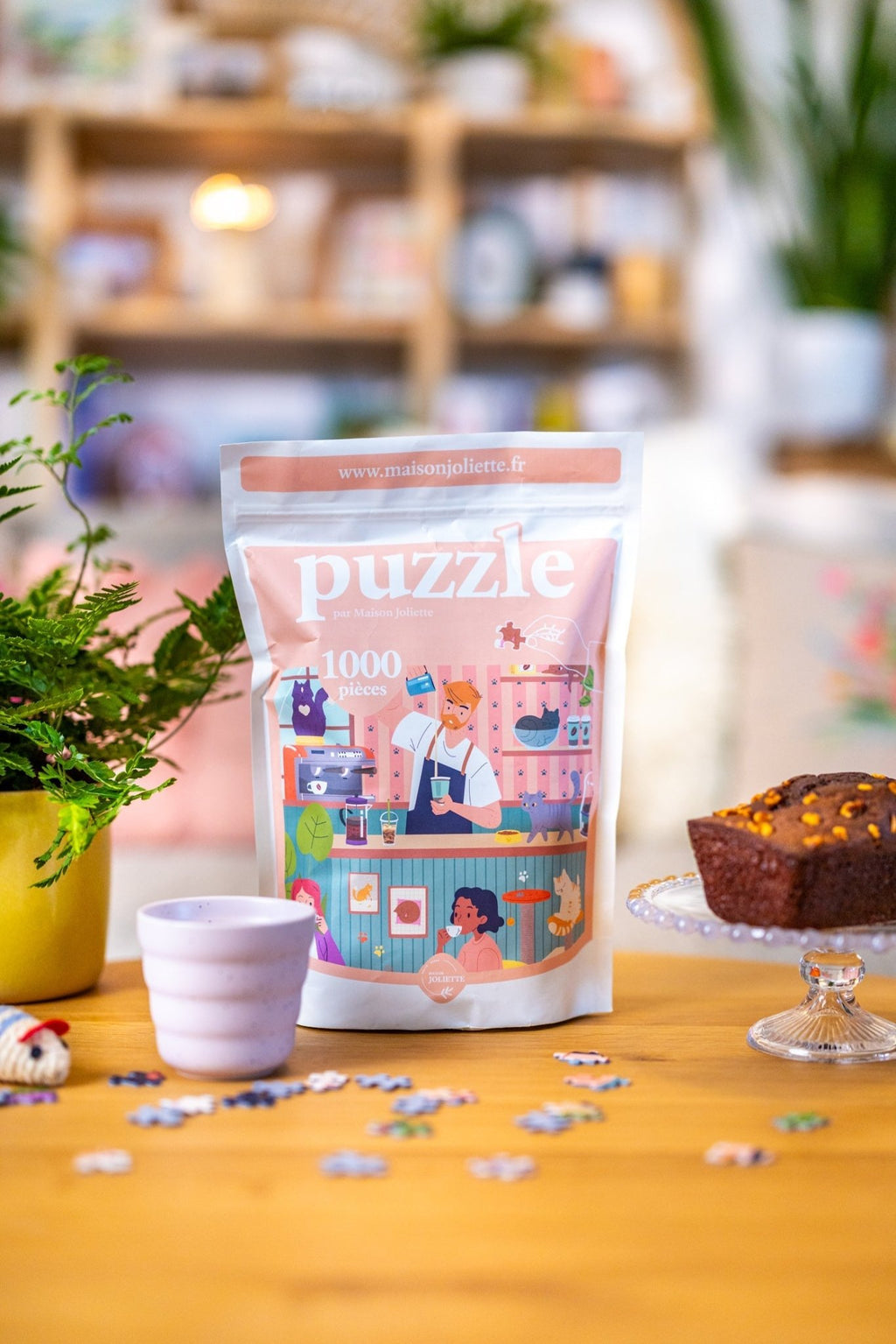Puzzle adulte 500 pièces fabriqué en France Poésie Sauvage - Maison Joliette - vue 10