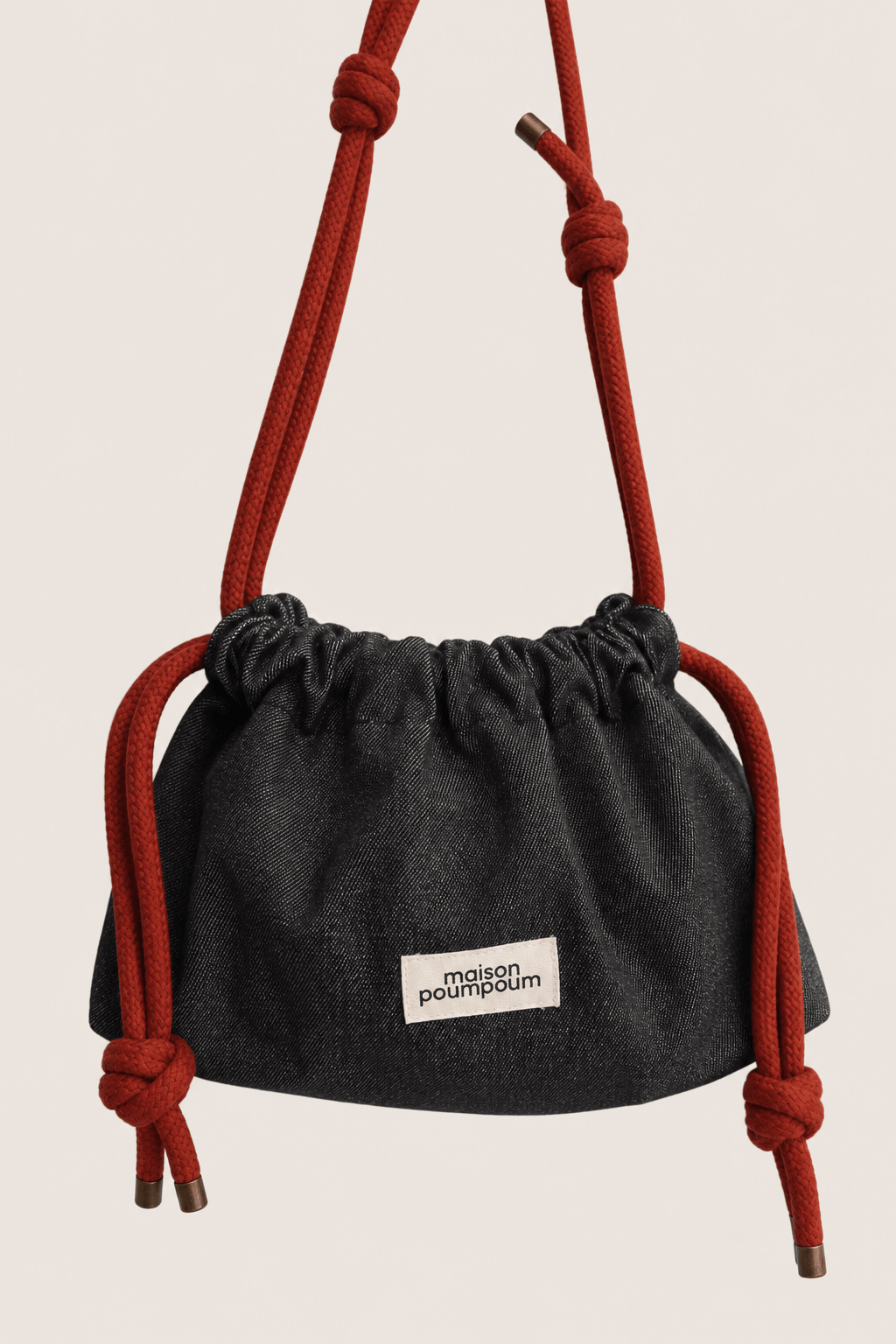 Sac bourse femme Le Raoul Jean Noir - vue 2