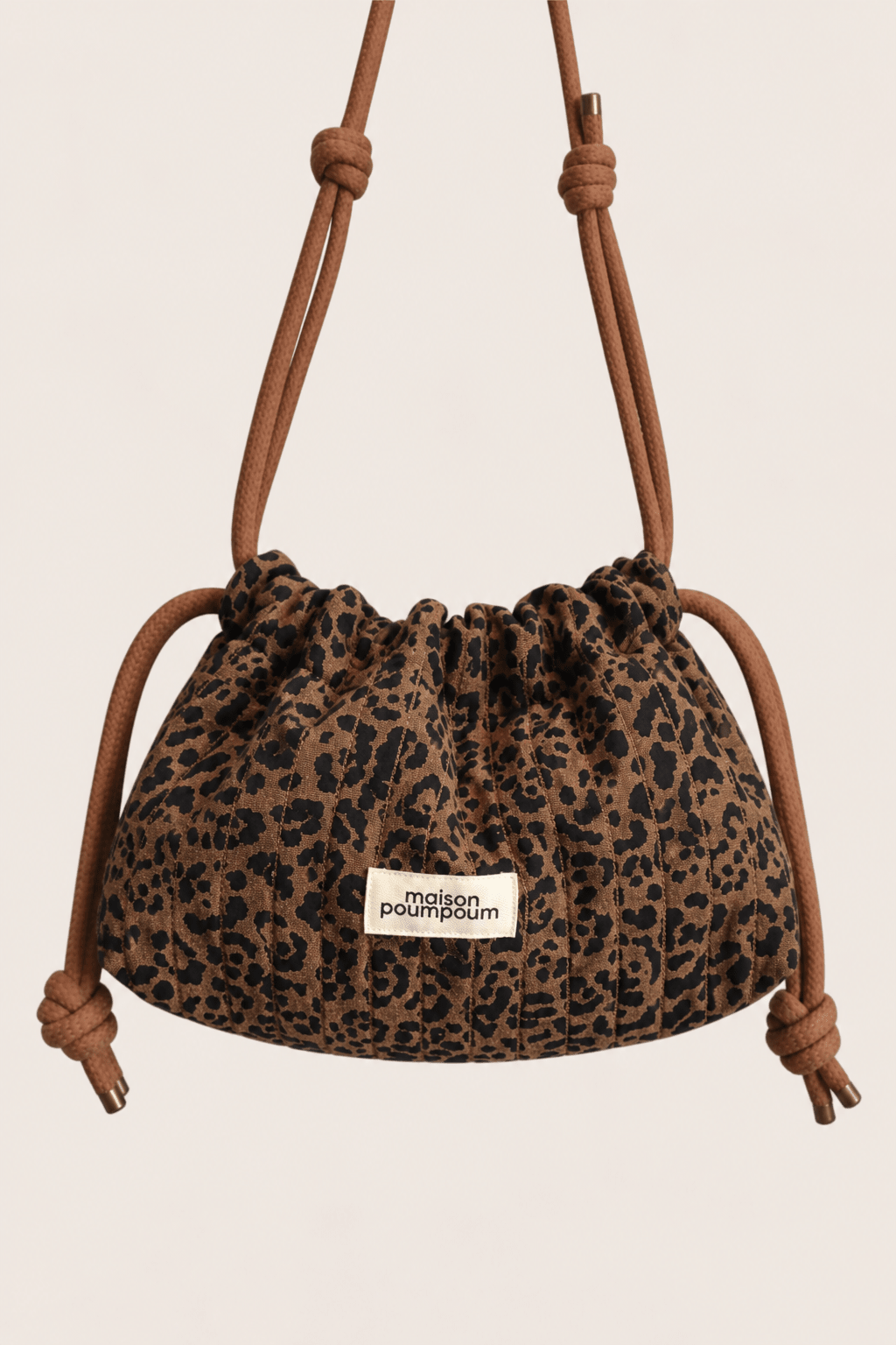 Sac bourse femme Le Raoul Léopard - vue 2