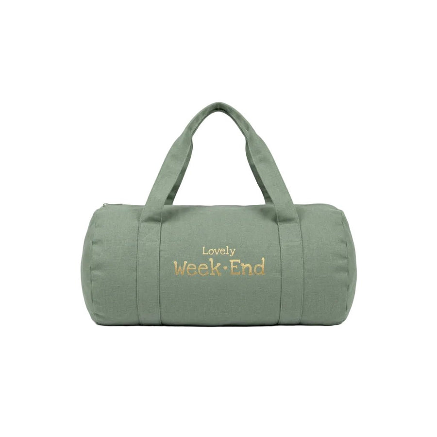 Sac polochon en coton Lovely week-end