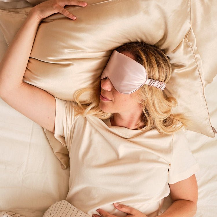 Masque de nuit 100% pure soie - Lili Margaret