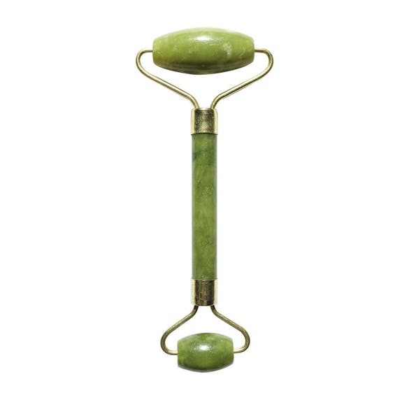 Masseur roller visage en pierre de jade - zen arôme