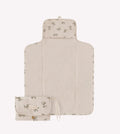 Matelas à langer nomade fleurs de houx - main sauvage