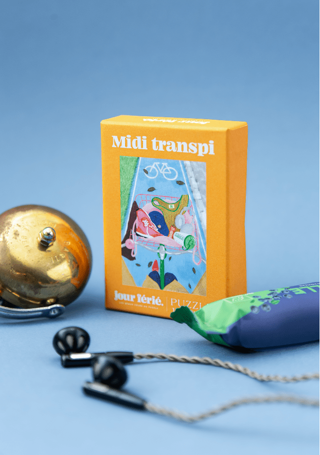 Midi transpi - Mini puzzle 100 pièces