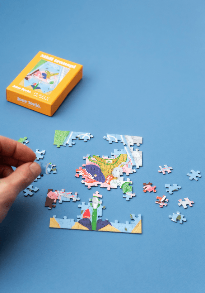 Midi transpi - Mini puzzle 100 pièces