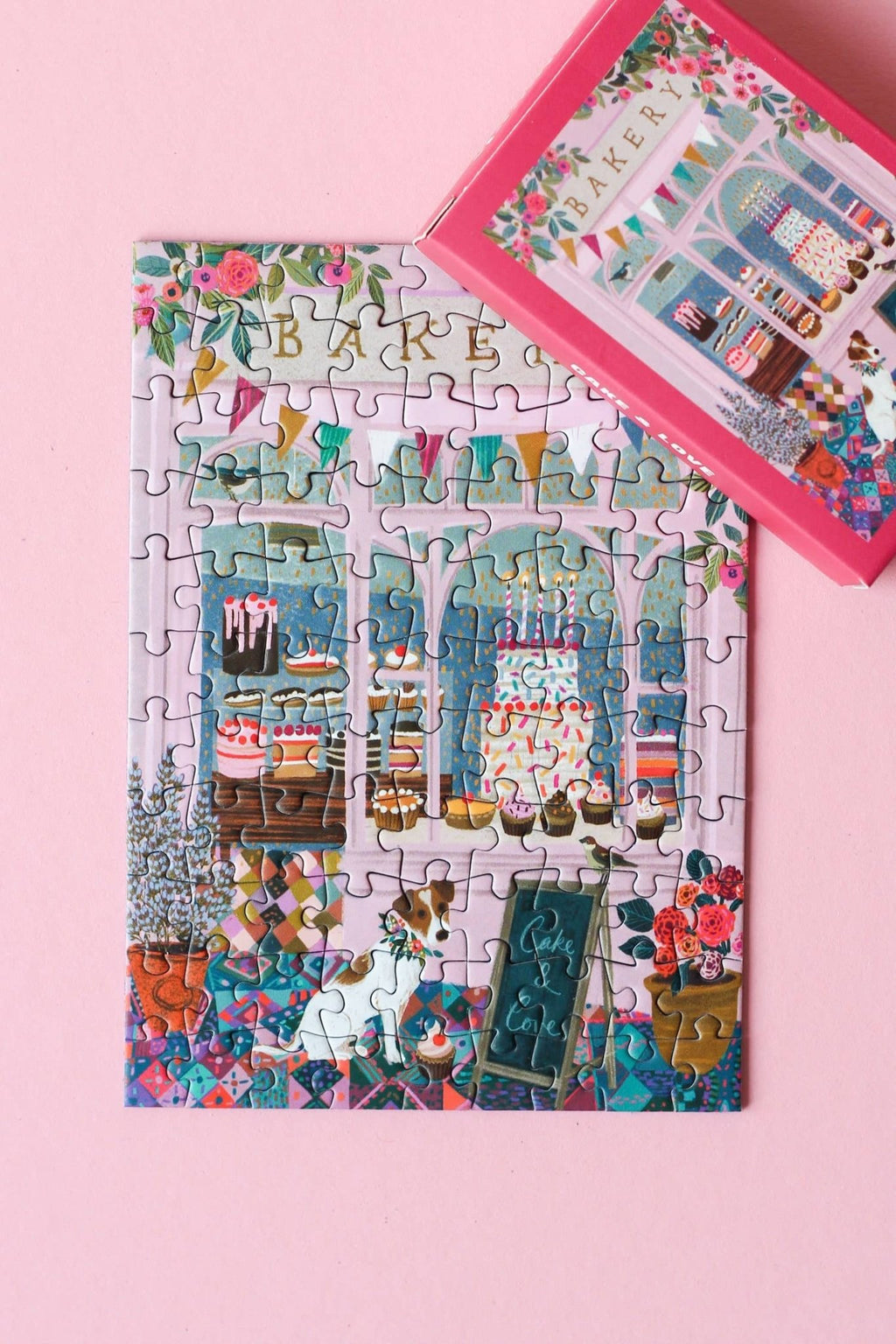 Mini - puzzle Cake & Love 99 pièces - Piecely