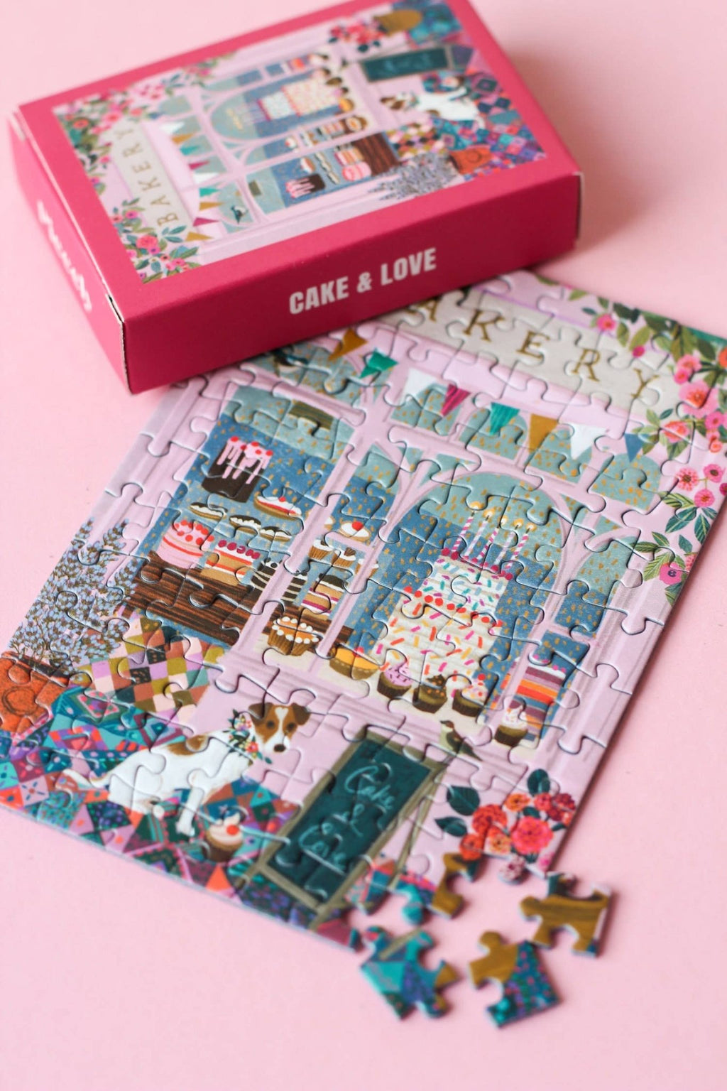 Mini - puzzle Cake & Love 99 pièces - Piecely