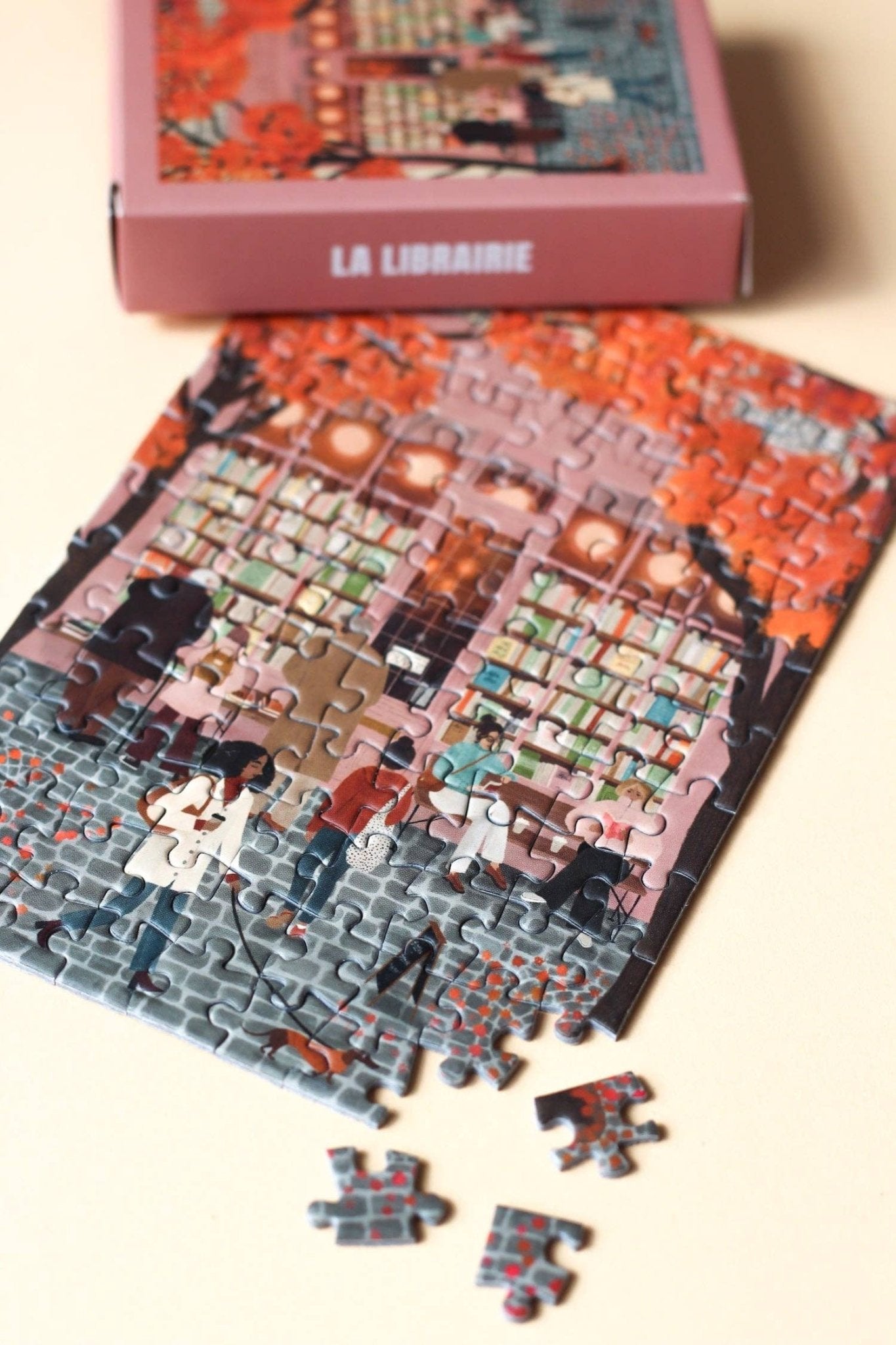 Mini - puzzle La Librairie 99 pièces - Piecely - Lili Margaret