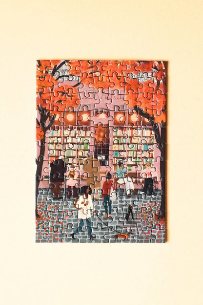 Mini - puzzle La Librairie 99 pièces - Piecely - Lili Margaret