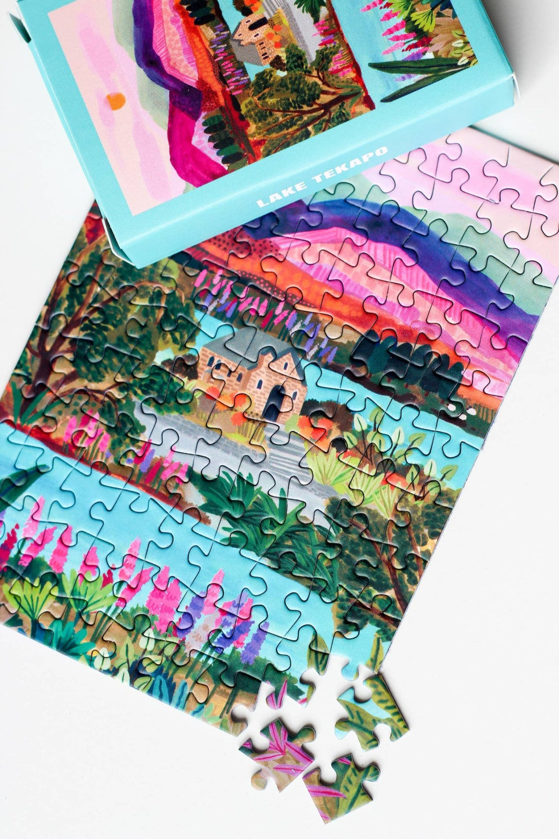 Mini - puzzle Lake Tekapo 99 pièces - Piecely - Lili Margaret