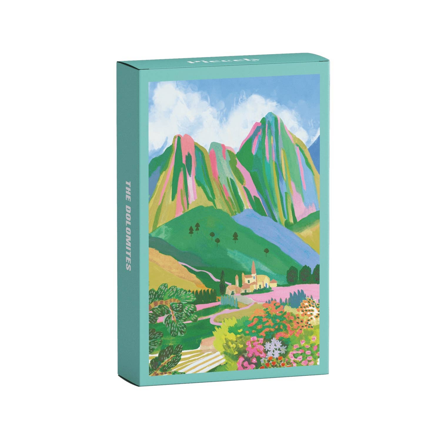 Mini - puzzle Les Dolomites, 99 pièces