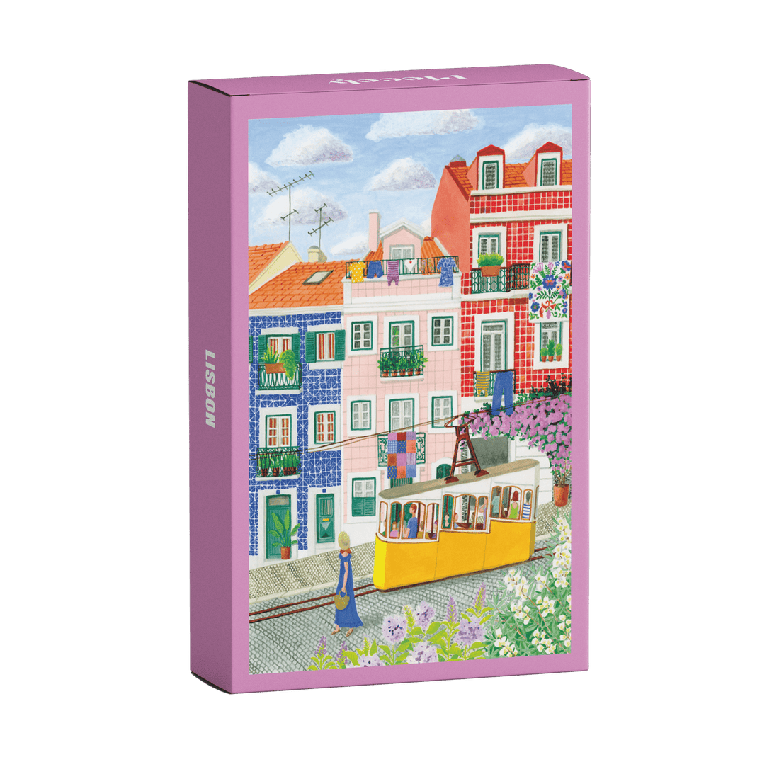 Mini - puzzle Lisbonne 99 pièces - Piecely - Lili Margaret