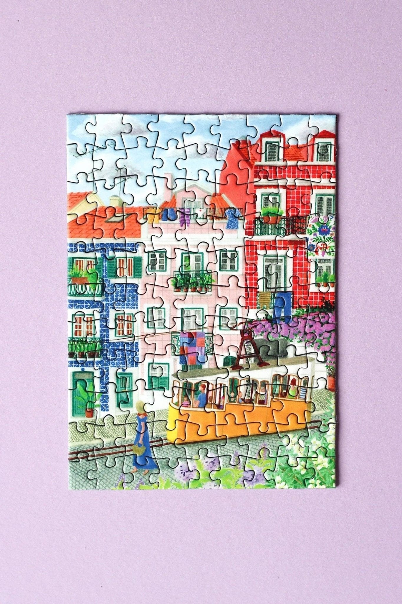 Mini - puzzle Lisbonne 99 pièces - Piecely - Lili Margaret