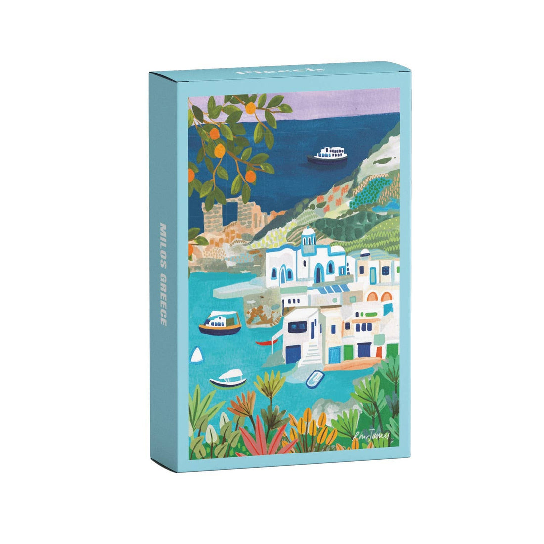 Mini - puzzle Milos, Grèce 99 pièces - Piecely - Lili Margaret