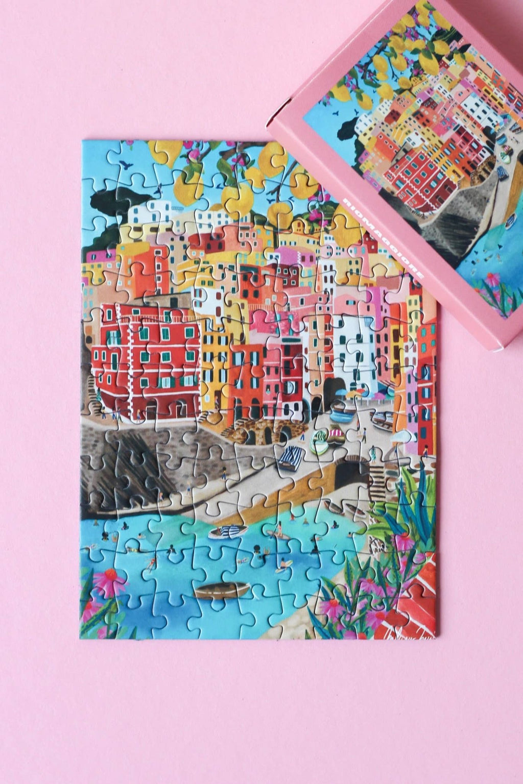 Mini - puzzle Riomaggiore 99 pièces - Piecely