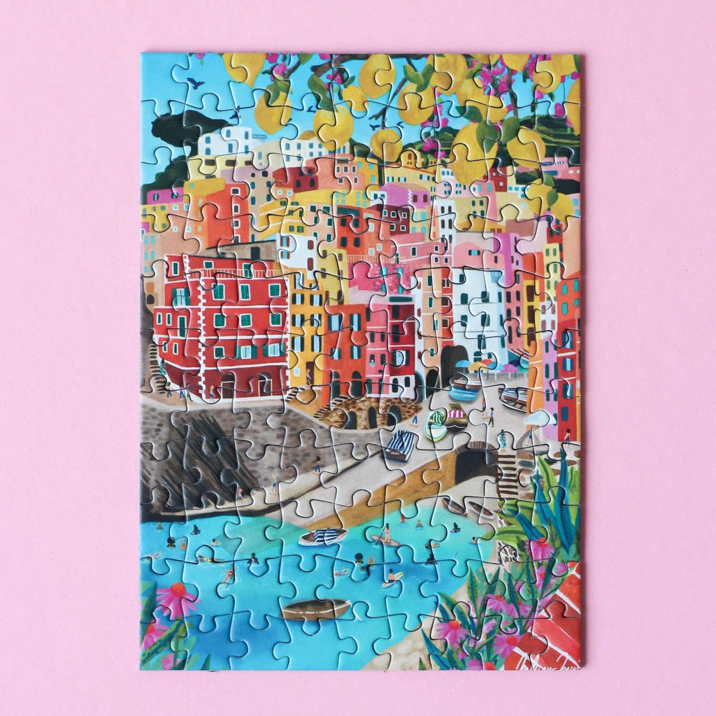 Mini - puzzle Riomaggiore 99 pièces - Piecely