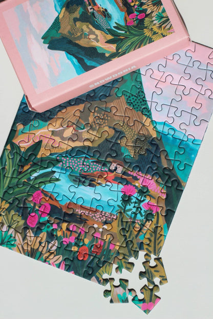 Mini - puzzle Snowdonia 99 pièces - Piecely - Lili Margaret