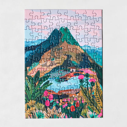 Mini - puzzle Snowdonia 99 pièces - Piecely - Lili Margaret