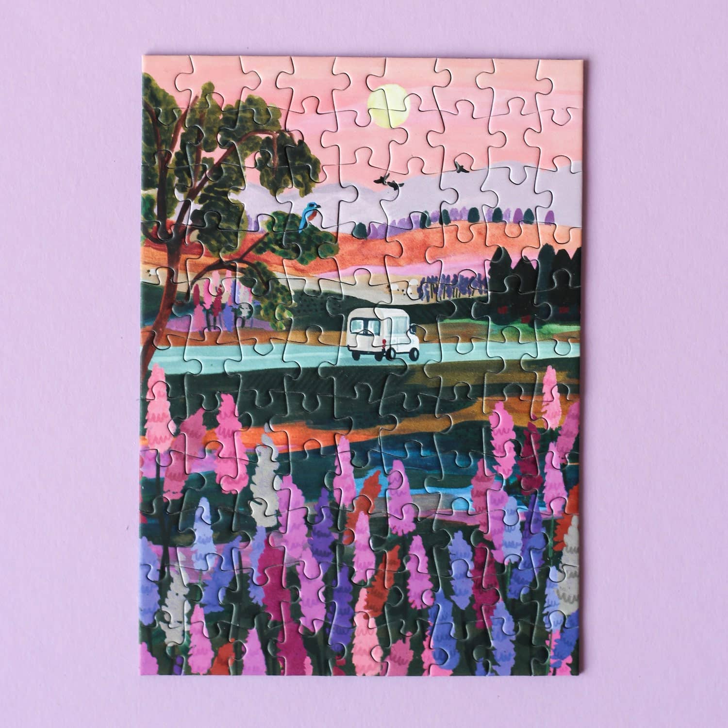 Mini - puzzle Van Life, 99 pièces