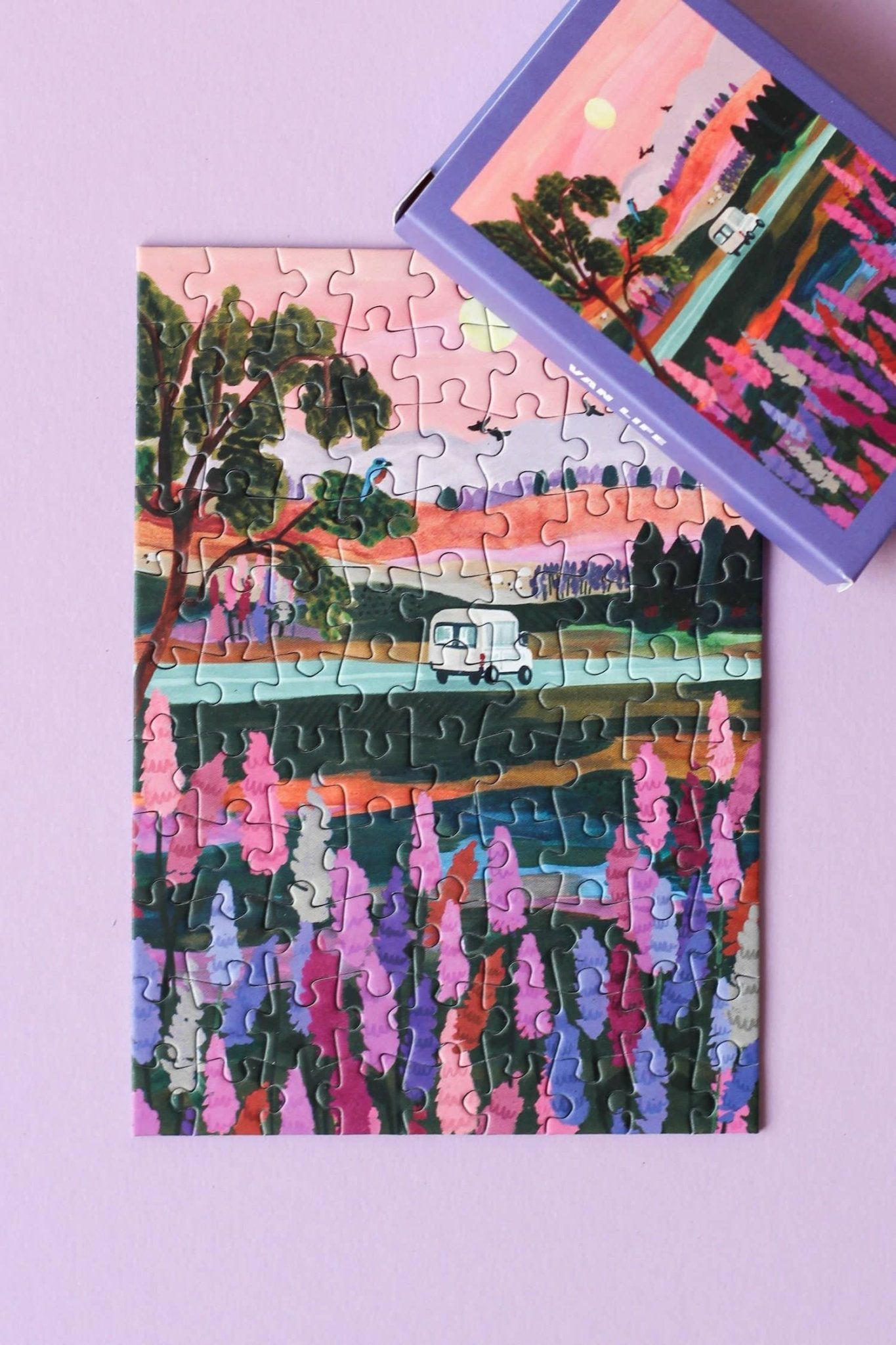 Mini - puzzle Van Life, 99 pièces