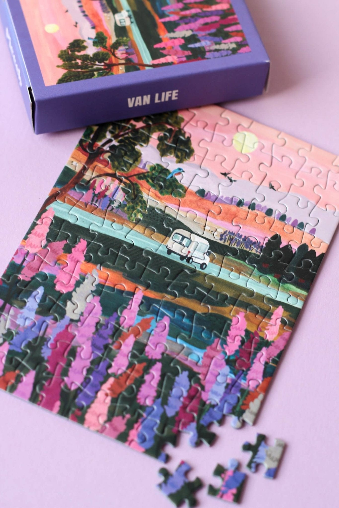 Mini - puzzle Van Life, 99 pièces