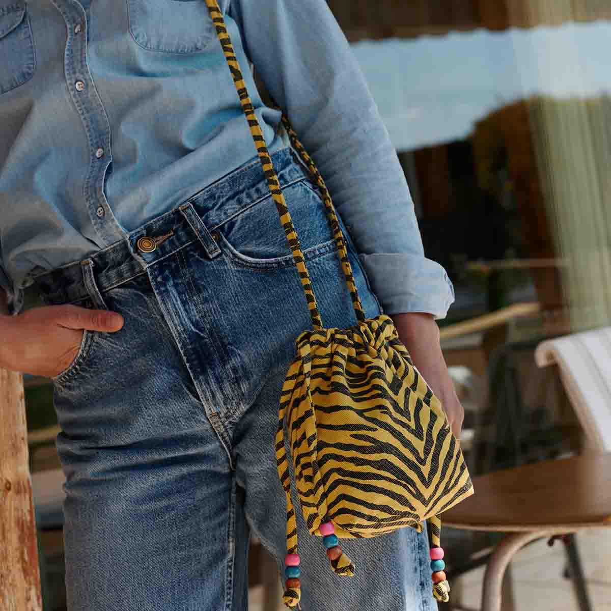 Mini sac - Billie Zebrou Bambou