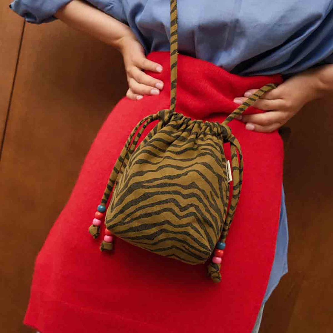 Mini sac femme Billie Zebrou Olive - Rose in April - Lili Margaret