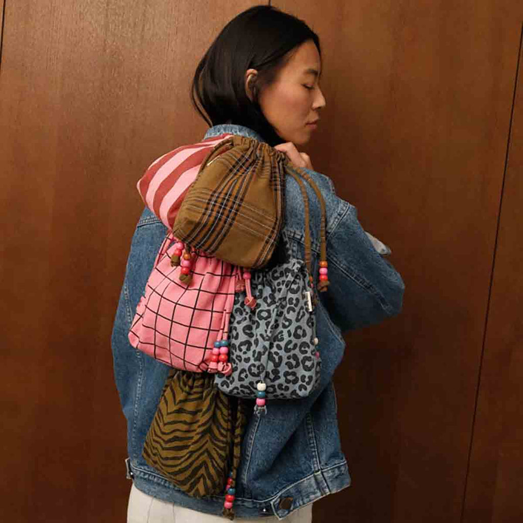 Mini sac femme Billie Zebrou Olive - Rose in April