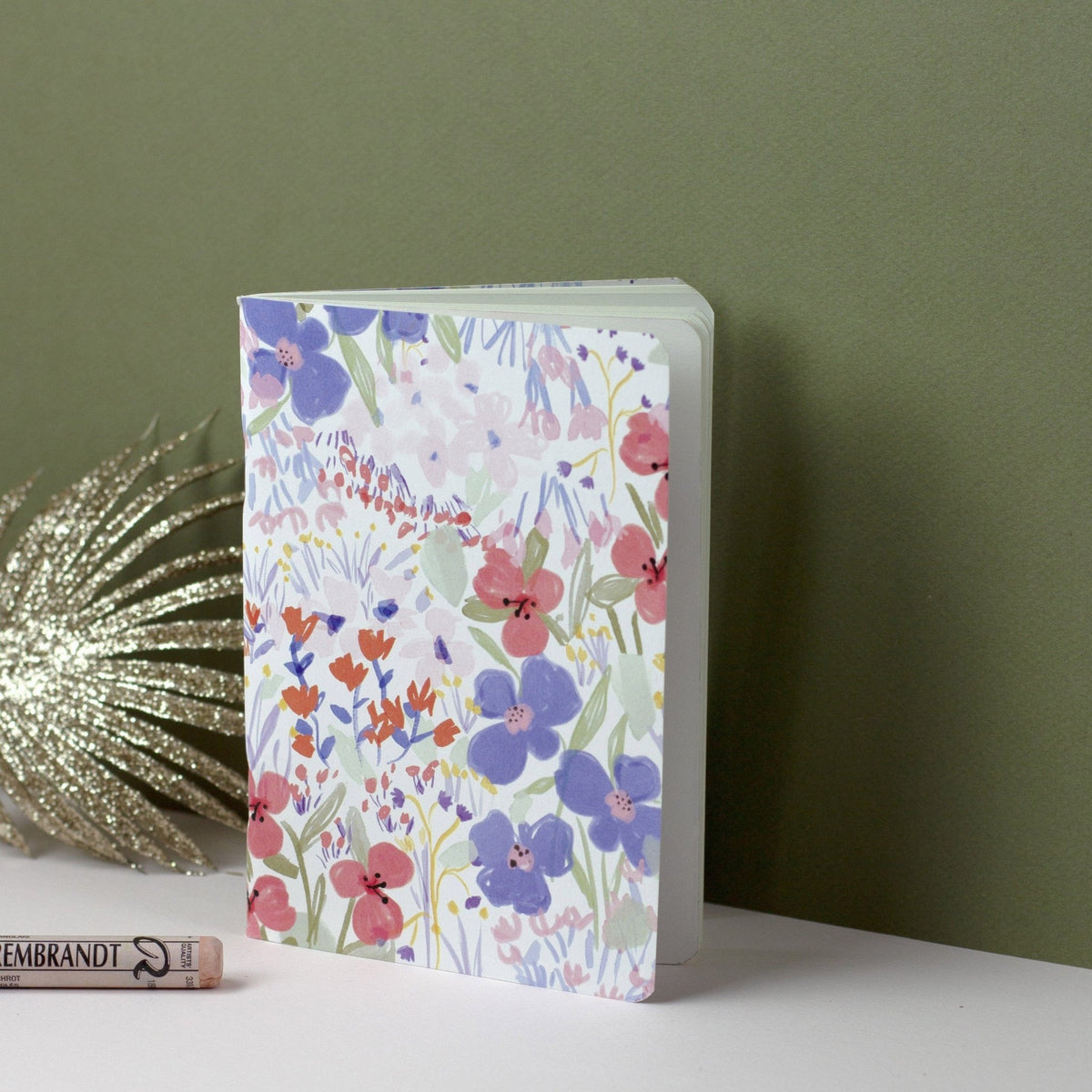 Carnet de notes A6 illustré Fleuri grand bouquet - My Lovely Thing - vue 3
