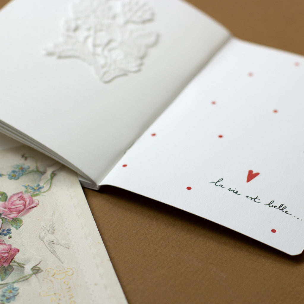 Carnet de notes A6 illustré Joyeuses danse fleurie - My Lovely Thing - vue 3