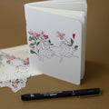 Carnet de notes A6 illustré Joyeuses danse fleurie - My Lovely Thing