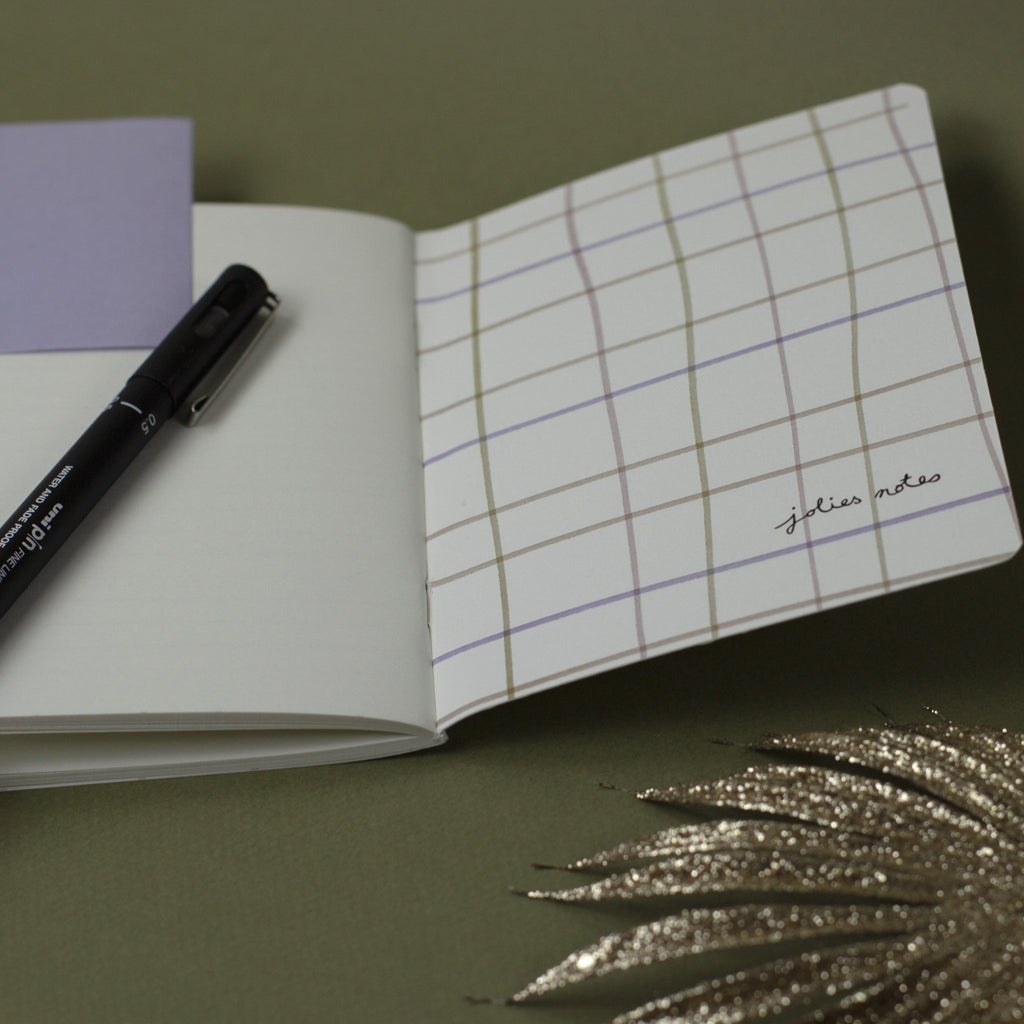 Carnet de notes A6 illustré Senteur fleur à respirer - My Lovely Thing - vue 2