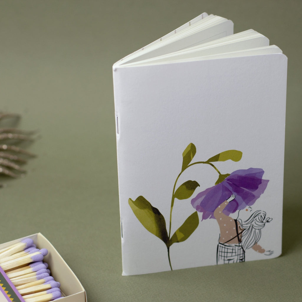 Carnet de notes A6 illustré Senteur fleur à respirer - My Lovely Thing - vue 3