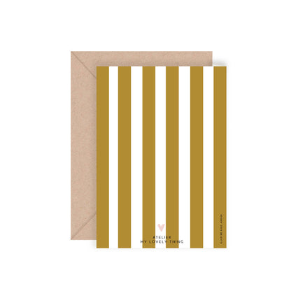 MY LOVELY THING - Carte double Many Kisses - Lili Margaret