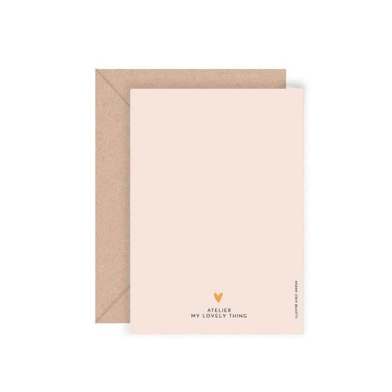 MY LOVELY THING - Carte double « Mille Bonheurs » - Lili Margaret