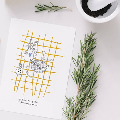 MY LOVELY THING - Carte Farfalle, Pâtes et Beaucoup d&