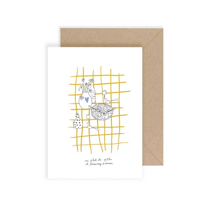 Carte Farfalle, Pâtes et Beaucoup d'Amour