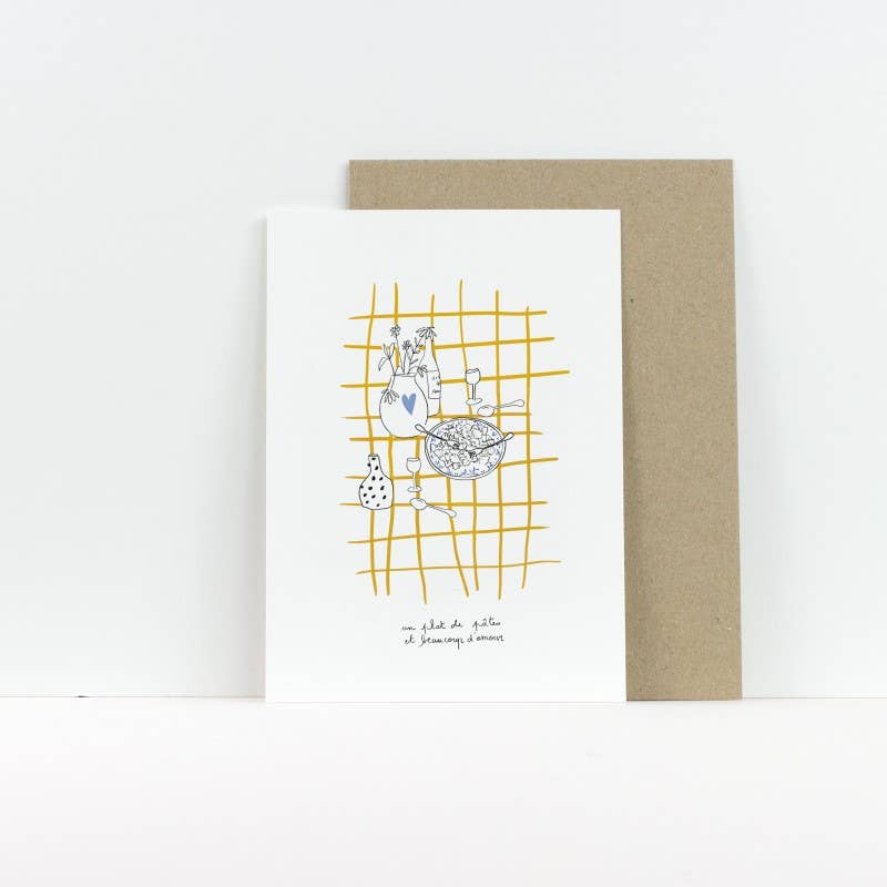 MY LOVELY THING - Carte Farfalle, Pâtes et Beaucoup d'Amour